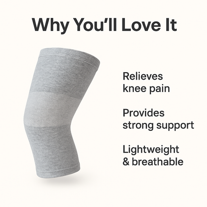 Premium Bamboo Knee Sleeve (Single)