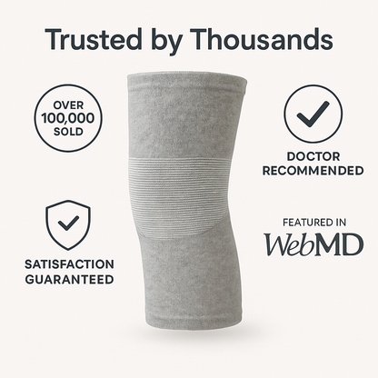 Premium Bamboo Knee Sleeve (Single)